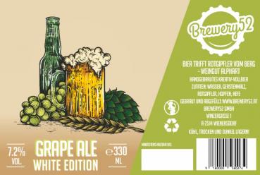 Grape Ale, White Edition, 330ml